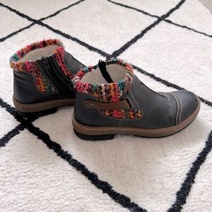 Rieker felicitas booties size 37